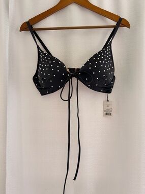 NWT Shade & Shore Pearl Bikini Top